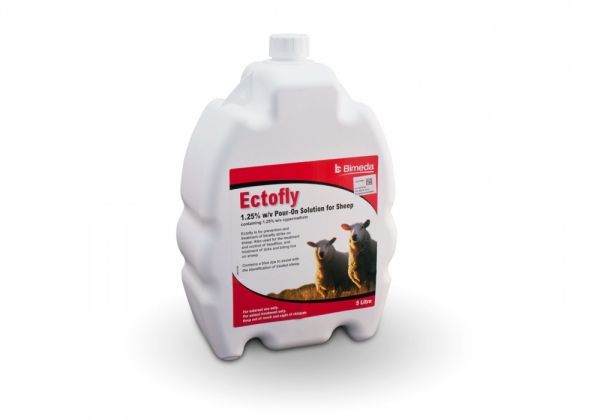 ECTOFLY For treatment and control of Blowfly Strike, Lice, Ticks and Headflies on Sheep!!